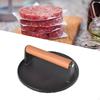Burger Press Barbecue Cast Iron Nonstick Heavy Duty Hamburger Steak for Home