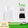 Custom TPE Car Mats for 2023 Tesla Model 3/Y - White Gray