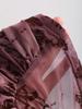 Женский топ с tie-dye, сетчатый, с вышивкой и флокированным дизайном, 2026