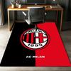 AC Milan Printed Carpet,Rug,for Office Chair Living Room Bedroom Kitchen Room Decor Gifts.