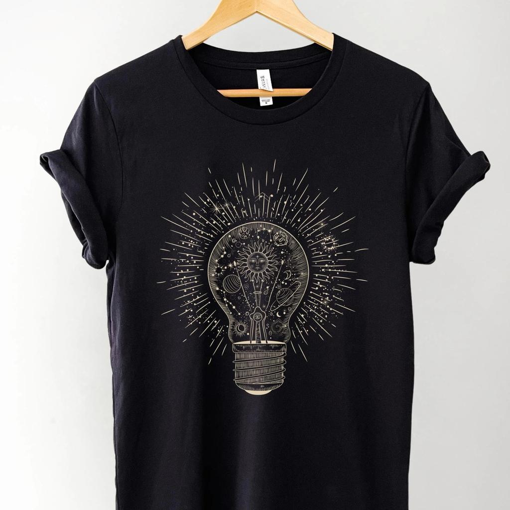 Space Moon T-Shirt for Men's Planets Tee Outer Space Shirt, Astronomer Gifts, Space Geeks Present, Nasa Astrology, Astronomy Tee