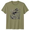 Fish Illustration Vintage Animals Mens T-Shirt Aquatic Life Tee