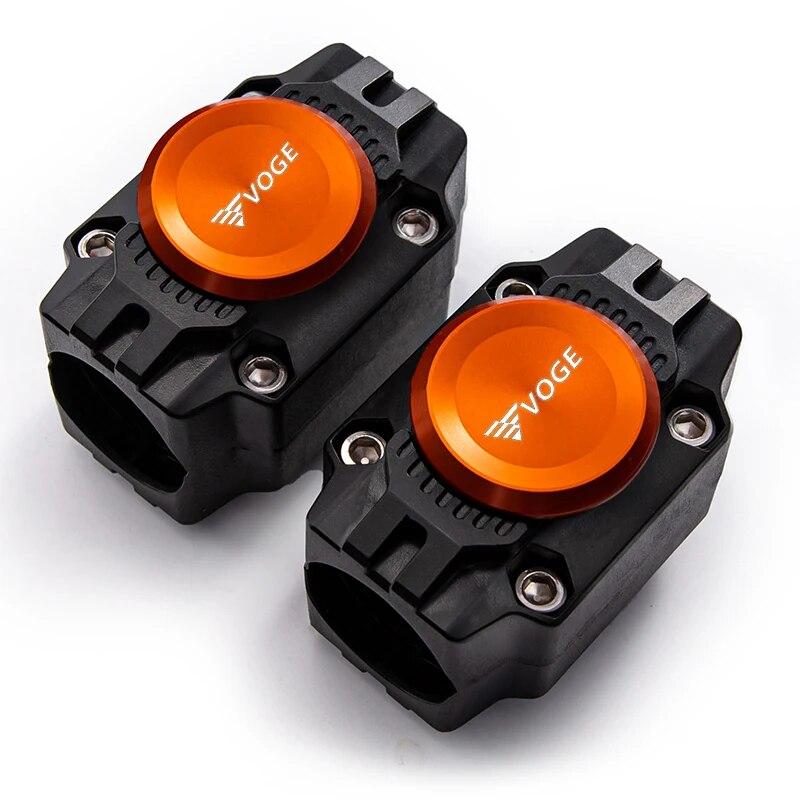 For Loncin Voge 300AC 200AC 300R 500DS 500R 650DS ER10 300 AC Motorcycle Bumper Protection Block Engine Protection Accessories