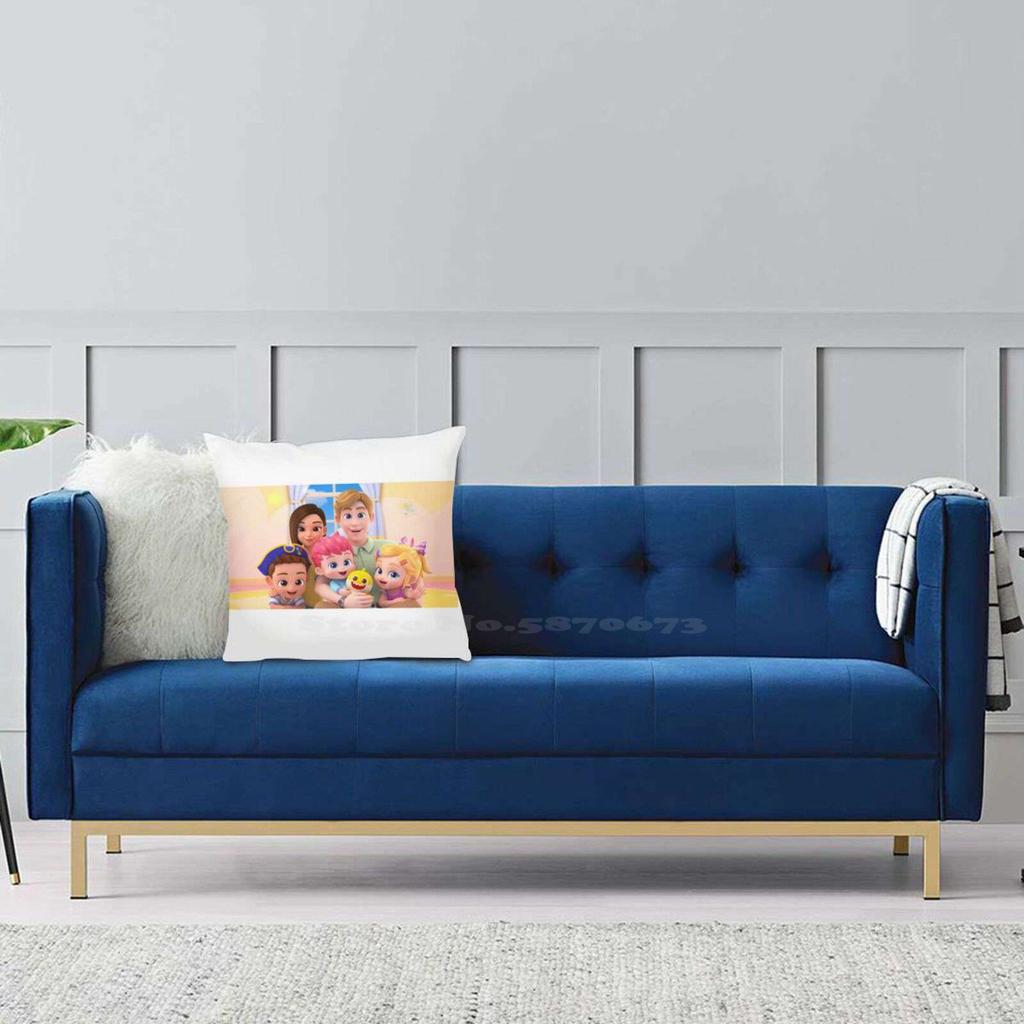 Bebefinn Nursery Rhymes & Kids Songs Home Sofa Car Waist Throw Pillowcase Bebefinn Kids Nursery
