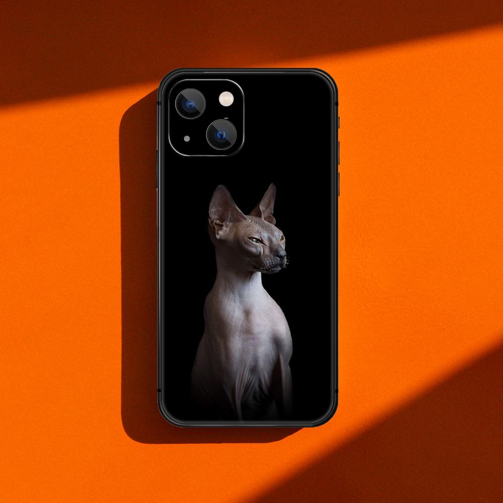 Модный чехол для телефона с изображением сфинкса и кота для iPhone Samsung Galaxy Redmi Xiaomi Oppo OnePlus Note SA 7 8 9 10 11 12 13 14 20 21 22 23 53 54 Pro Ultra