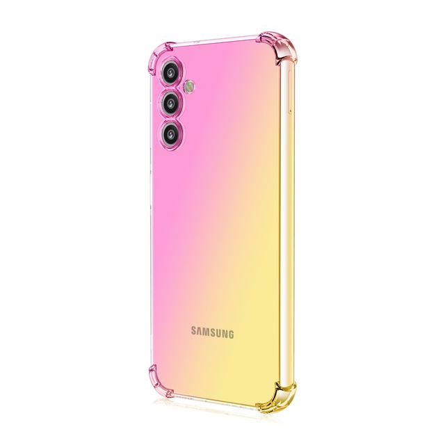 Ударопрочный градиентный чехол TPU для Samsung A06 A16 A36 A15 A25 A35 A55 M15 M35 M55 силиконовый защитный чехол прозрачные чехлы