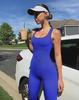 2025 European & American Stylish Basic Camisole Yoga Jumpsuit