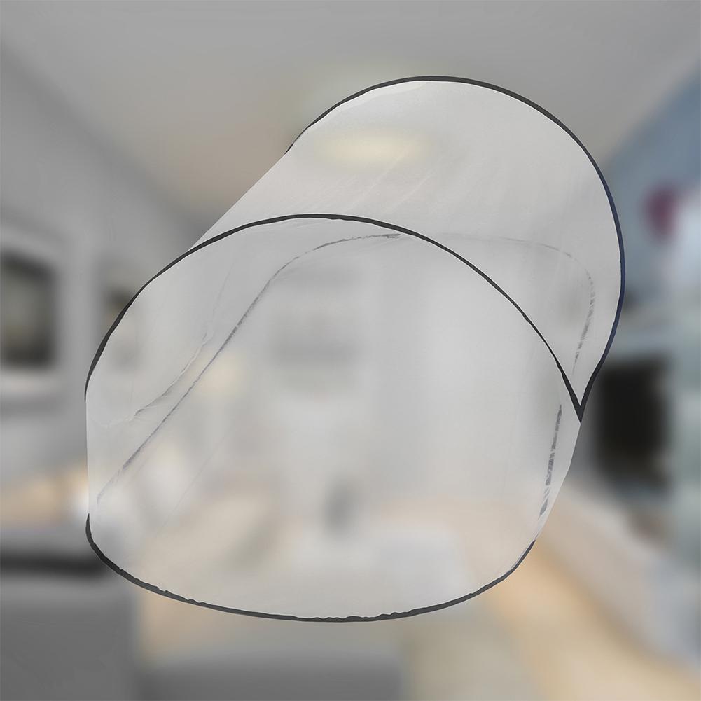 Складная москитная сетка с застежкой-молнией для путешествий и кемпинга. Легкая портативная защита от насекомых, идеально подходящая для использования на открытом воздухе.