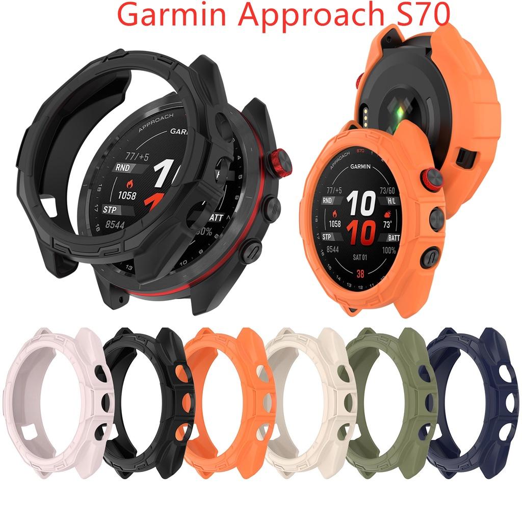 Мягкий чехол из ТПУ для часов Garmin Approach S70, защитный бампер, чехол Garmin Approach S70, 42 мм, 47 мм, аксессуары для рамки