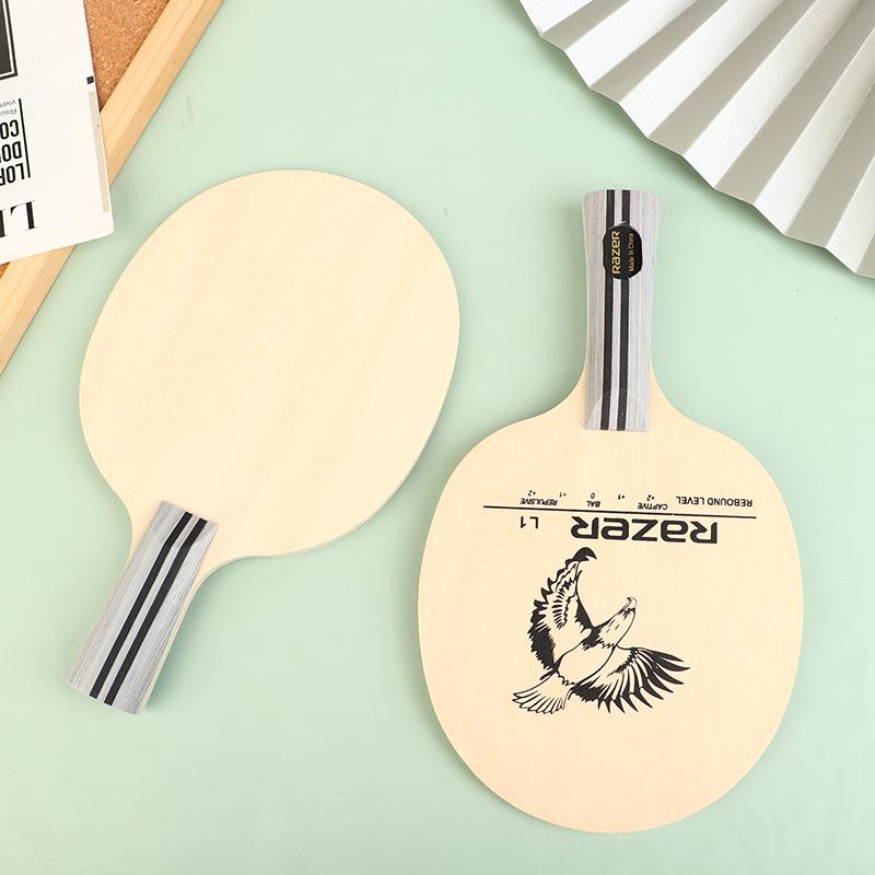 1Pc For L1 Table Tennis Blade Racket (5 Ply Wood ) Ping Pong Bat Paddle For Training Competition Table Tennis Carbon Plate Blade