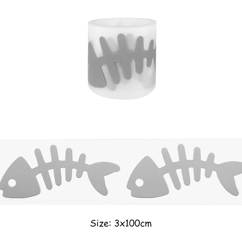 100x3cm Reflective Animals Iron-On Transfers Beast Fish Rabbit Wolf High Visibility Iron On Patch DIY Fashion New Heat Transfer Garment Accessory