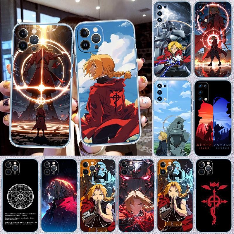RA13 Fullmetal Alchemist Case for Motorola G10 G20 G30 G31 G32 G34 G35 G41 G42 G50 G51 G52 G55 G60 G60S G62 G71 G72 G75