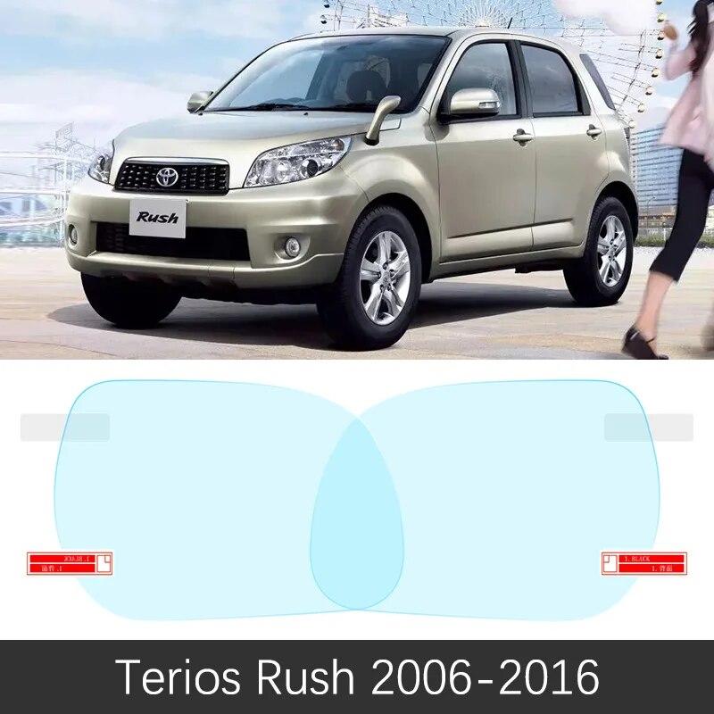 Полное покрытие, противотуманная непромокаемая пленка для Daihatsu Terios Taruna Toyota Rush Bego 1998-2016, защитная пленка для зеркала заднего вида автомобиля