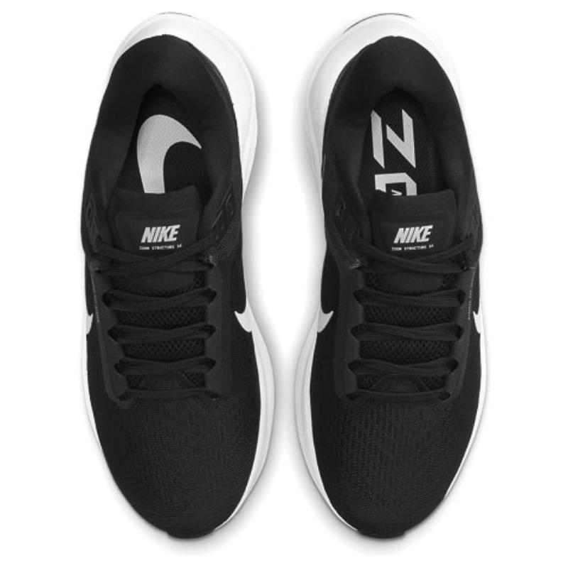 Nike Женские кроссовки Air Zoom Structure 24 Черный Белый повседневные DA8570-001