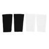 2 Pairs Soccer Shin Guards Sleeves Anti Slip Breathable Football Shin Pad Sleeves for Sports