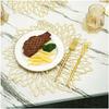 2/6 Pieces Flower Hollow Placemat Lightweight PVC Heat Insulation Pad Anti-scalding Table Mat Portable Dining Mats
