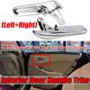A Pair Chrome Inside Inner Door Handle Cover Trim Door-Pull Handle for Mercedes Benz E CLS Class S211 W211 W219 2003-2009