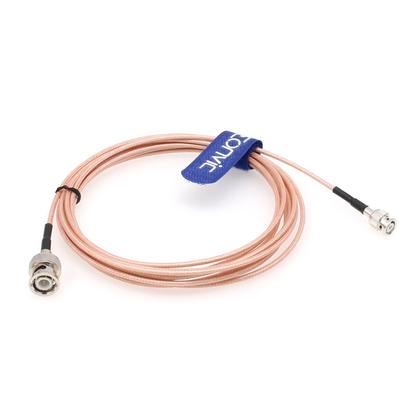 Eonvic BNC на Mini BNC Штекер Прямой Обжимной Коаксиальный РЧ Пигтейл Кабель RG316 для Монитора Atomos 4K Видеокамеры Blackmagic Hyperdeck Shuttle 3м
