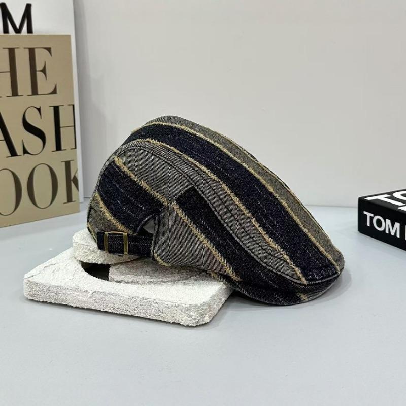 Весенне-летняя литературная и ретро берет женский нишевый уличный универсальный изогнутый козырек шляпа вперед мужская шляпа художника