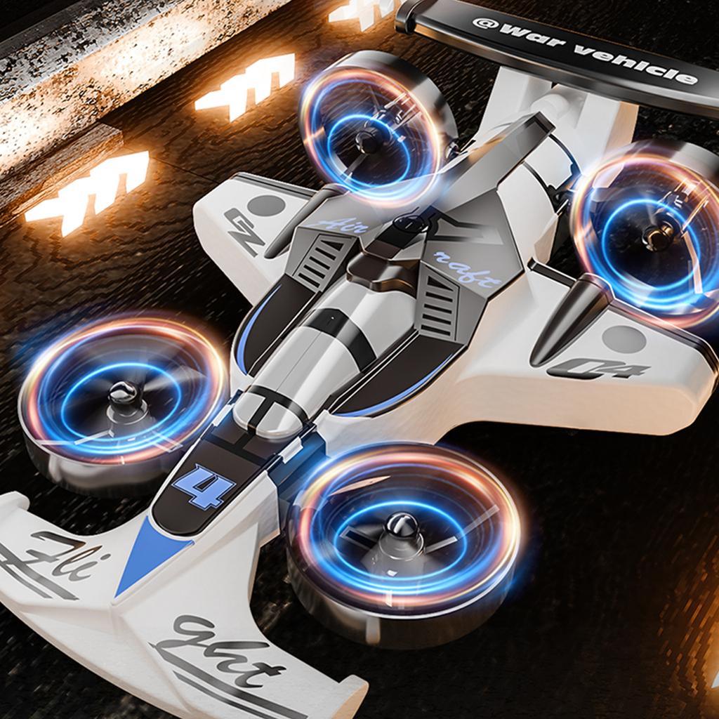 Квадрокоптер-машинка 2-в-1 с дистанционным управлением, летающий и ездящий, с вращением на 360° и безголовым режимом, 2,4 ГГц, радиоуправляемый самолет, подарки для детей, мальчиков