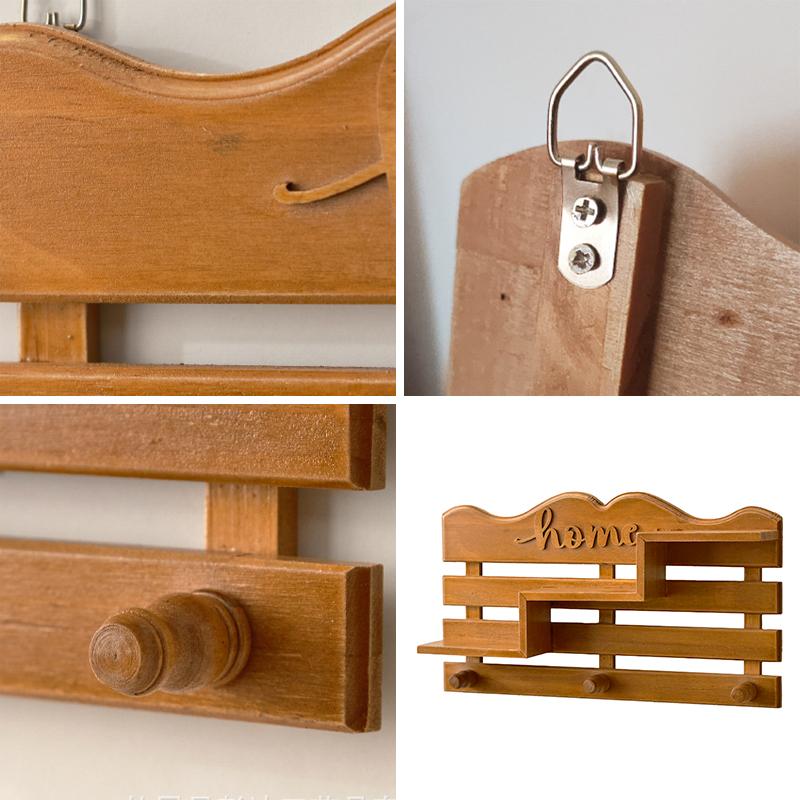 Украшение для дома Украшение для фермерского дома Держатель для ключей Оригинальная входная настенная вешалка Американский стиль Цветочный горшок Дисплей Стойка