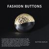 10Pcs Shirt Buttons Large All-Metal Jacket High-End Exquisite Sweater Clothes Shirt Small Buttons