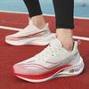 Унисекс Модная Спортивная Обувь для Бега Повседневная Дышащая Сетчатая Поверхность Поддержка Карбоновой Пластины Износостойкая Резиновая Подошва