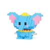 Nanoblock Мини Слон Дамбо 152 детали (PCS)