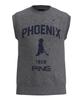 [Ping Apparel] Мужской легкий трикотажный жилет с круглым вырезом (Логотип PHOENIX x Mr.PING, увеличенный)  Golf 621-3274801 022Светлый верх Серый M