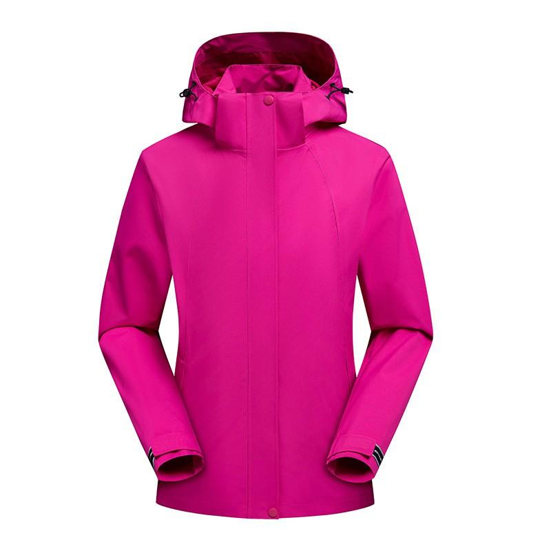 Men Women Outdoor Waterproof Windproof 3-in-1 Detachable Jacket With Fleece Liner Hiking Camping Trekking Skiing Cycling