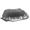 Women Tassel Shoulder Bag Large Capacity Retro Crossbody Bag Bohemian Fringe Messenger Bag for Daily Outings Work Travel