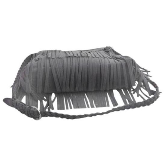 Women Tassel Shoulder Bag Large Capacity Retro Crossbody Bag Bohemian Fringe Messenger Bag for Daily Outings Work Travel