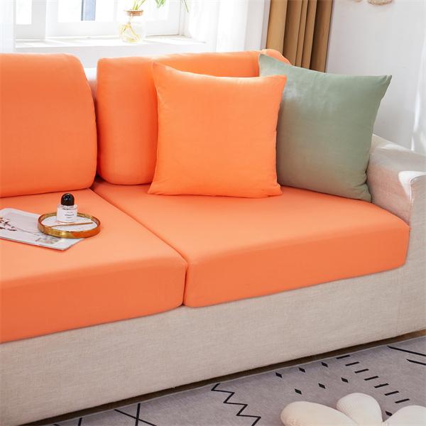 Cool Fabric Sofa Seat Cushion Cover Stretch Jacquard Summer Chair Cover Washable Removable Sofa Cover Home Furniture Protector