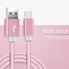 Extra Long Fast Charging Nylon Braided USB Data Charging Cable, Type C USB-C/Fast Charging Cord for iPhone Samsung Xiaomi Huawei