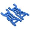 2pcs RC Front Lower Suspension Arm Aluminum Alloy for LOSI 110 22S 2WD No Prep Drag Car Blue