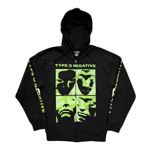 Type O Negative Unisex Adult Full Zip Hoodie