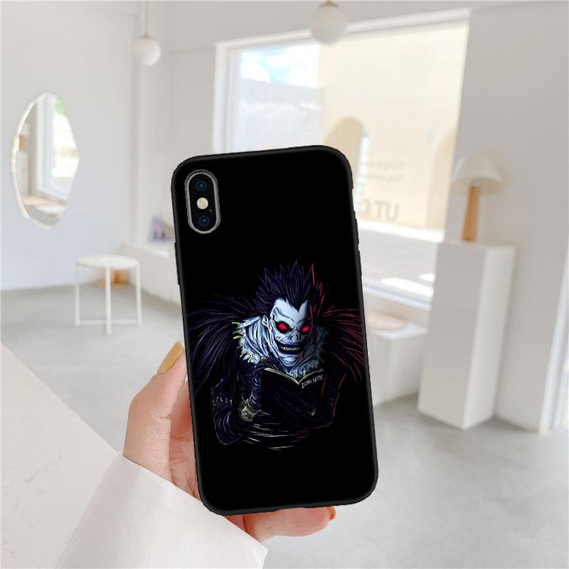 LO30 Чехол-бампер Death Note для Samsung Galaxy S20 S21 S22 Ultra FE + Plus A21S A22 A24 A25 A26 A30 A30S A31