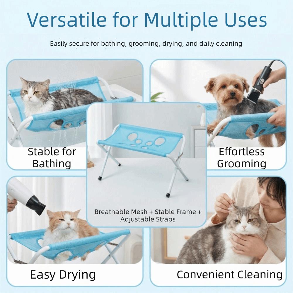 Anti-Scratch Cat Washing Hammock Anti-Bite Small Dog Grooming Tool Pet Grooming Table Pet Care