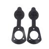1/2/4 Pcs Flush Mount Fishing Boat Rod Socket Pvc Fishing Rod Holder Cap Gasket Kayak Boat Canoe Tackle Support Accessories