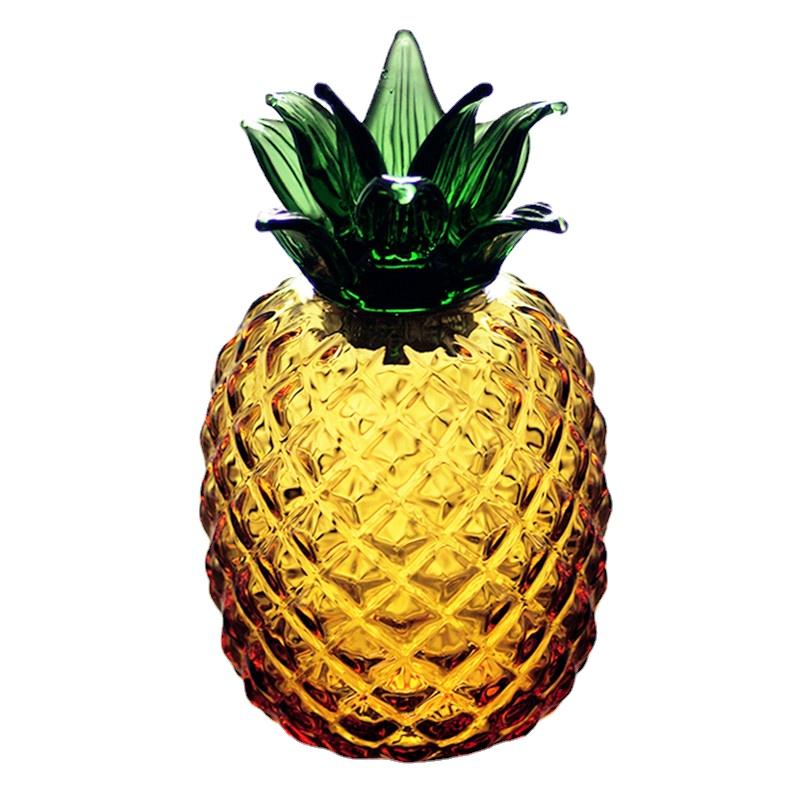 Creative Pineapple Jar Glass Storage Jar Nordic Style Home Decoration Snack Candy Jar Jewelry Box Kitchen Storage Container