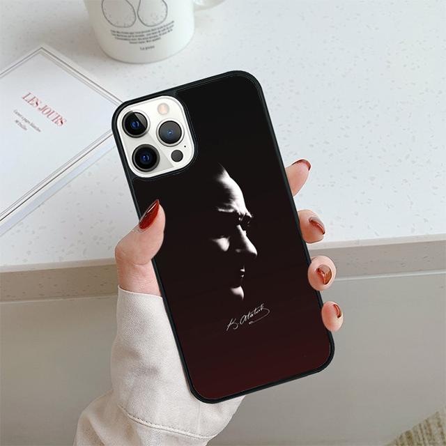 Чехол для телефона Мустафы Кемаля Ататюрка Для iPhone 17 Air 13 12 14 15 16 Чехол Для Apple 14 15 16 Pro Max Plus Coque