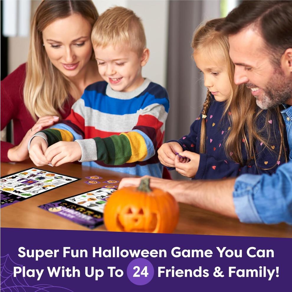 Halloween Bingo Game Gift for Kids Set of 36 Pieces Birthday Present — halloween bingo game, set of 36 cards, halloween kids game, birthday bingo