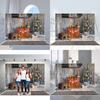 Серый Детский Фотофон Ткань Рождественская Тема Студийный Реквизит 150*100см