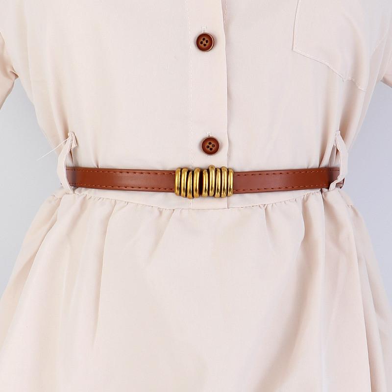 Шикарный женский пояс на талию из искусственной кожи с дизайном переплетения нитей для повседневной одежды