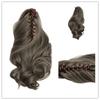 Synthetic Wavy Claw Clip In Hair Extension Pony Tail Heat Resistant Natural Wave False Hairpiece