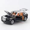 1/30 Scale Rolls Cullinan Diecast Car Model Toy, Pull Back Toy Vehicle with Sound and Light for Kids Toddler Boys Girls Gift Collection