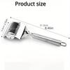 1 Pcs Kitchen Pasta Machine Lattice Roller Dough Cutting Tool Stainless Steel