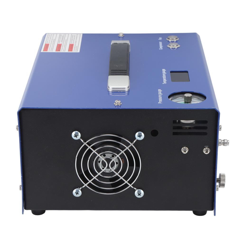 PCP Air Compressor Built in Transformer 4500Psi 30Mpa Automatic Stop High Pressure Compressor with 5 Filter Cotton US