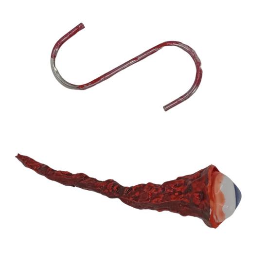 Halloween Ripped Out Eyeball Decoration Scary Fake Eye Balls with Hook Gothic Home Decor for Halloween Event Party