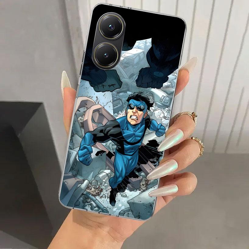 Крутой чехол I-Invincible для Xiaomi Poco X5 X6 X7 Pro F7 Ultra M7 Redmi 15 15C 13 13C 12 12C 10 10A 10C 9 9A 9C 9T Оболочка Poc